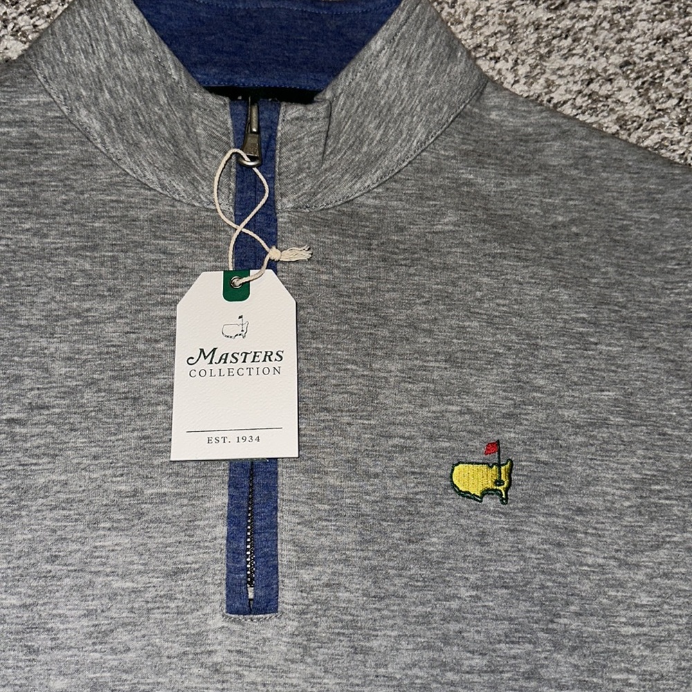 Masters Collection Authentic 1/4 Zip Pullover - Picture 2 of 5